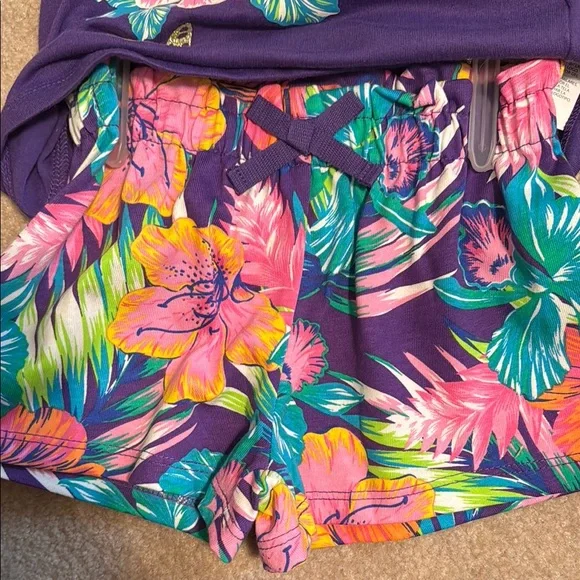Children’s place Floral Tank Top and Shorts Set - Picture 4 of 4
